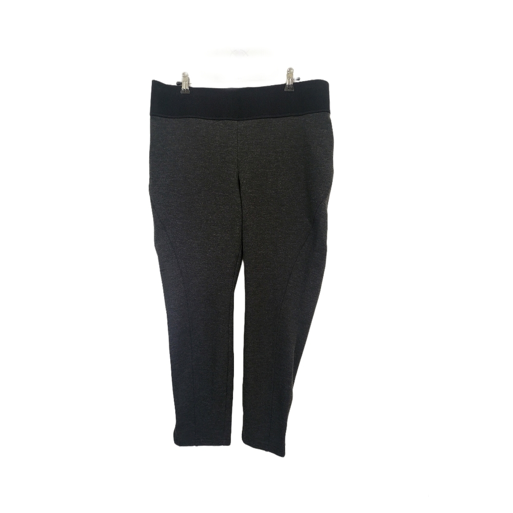 🌿Ann Taylor Loft Petites Women's size LP (med/large) Legging Pants Gray - Picture 4 of 10